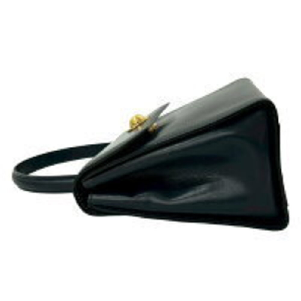 CELINE Starball Leather Handbag Shoulder Black - Picture 5 of 10
